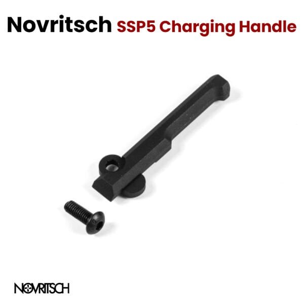 SSP5 Charging Handle - KURMA KOLU KIRMIZI SOL TARAF - LEFT RED P50LRD