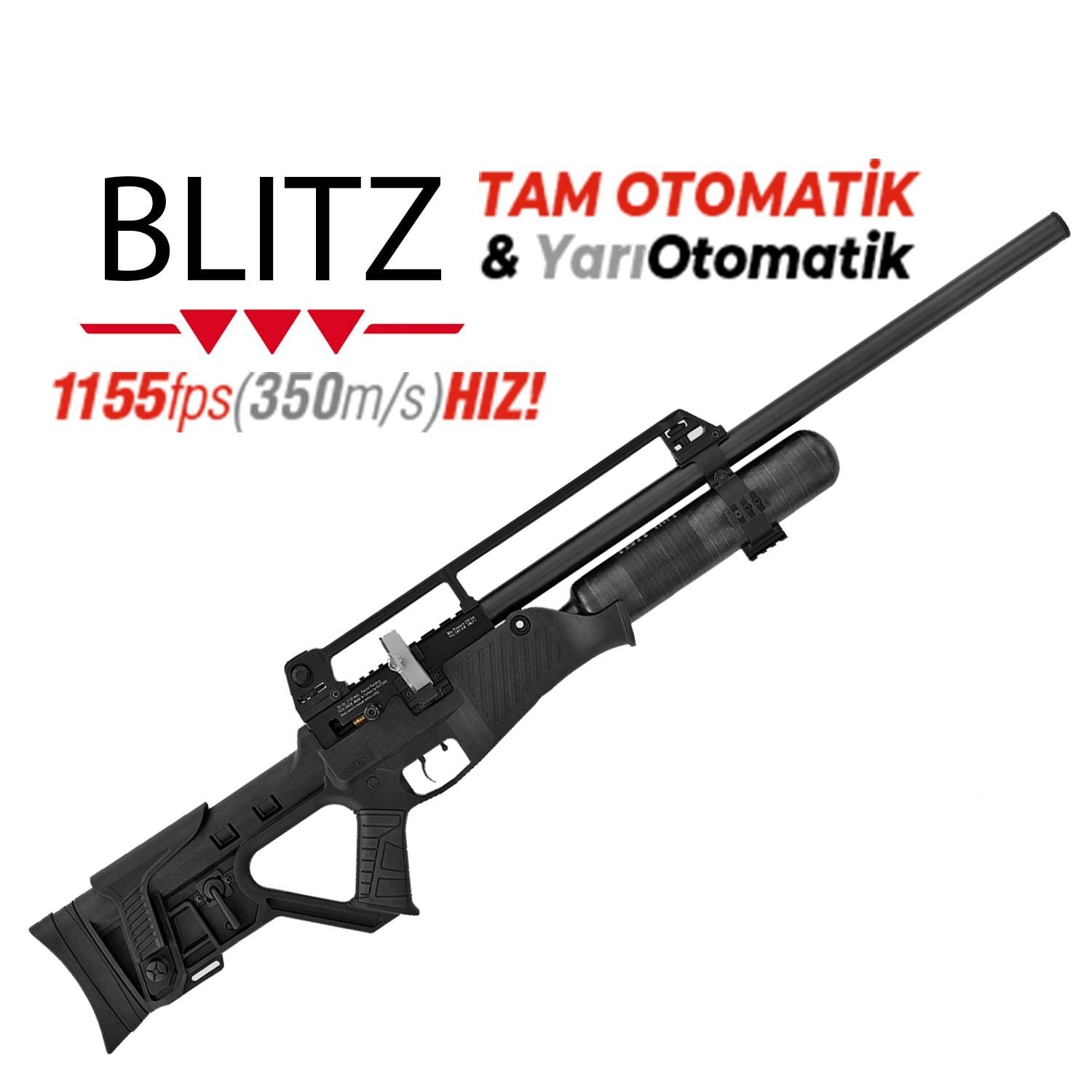 Hatsan BLITZ 5.5mm Full&Semi AUTO PCP Havalı Tüfek