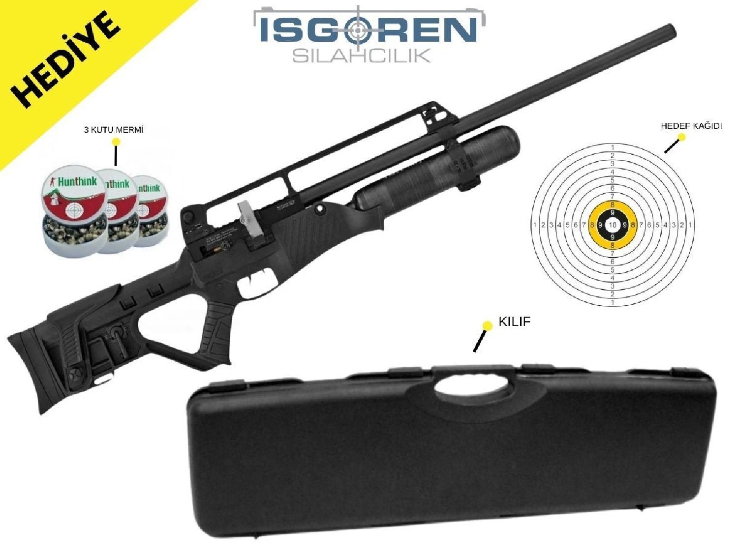 Hatsan Blitz Full & Semi AUTO PCP Havalı Tüfek 6.35MM