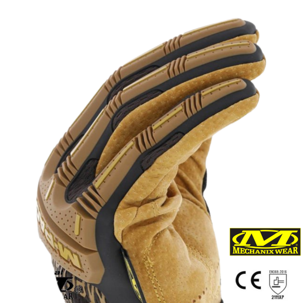 Mechanix Wear® M-Pact Durahide Leather Deri Eldiven (Siyah/Kahve) LMP-75