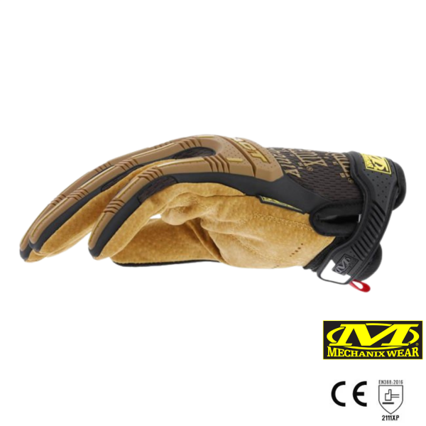 Mechanix Wear® M-Pact Durahide Leather Deri Eldiven (Siyah/Kahve) LMP-75