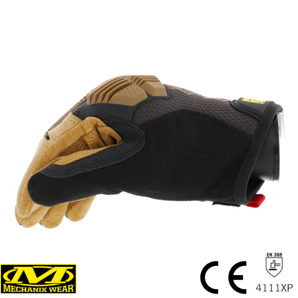 Mechanix Wear® M-Pact Durahide Leather Deri Eldiven (Siyah/Kahve) LMP-75