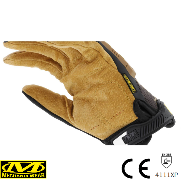 Mechanix Wear® M-Pact Durahide Leather Deri Eldiven (Siyah/Kahve) LMP-75