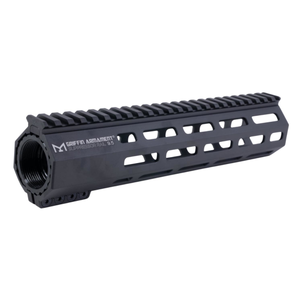 PTS Griffin SR-Rigid Rail 24cm (9.5in) Siyah Airsoft Tüfek El Kundağı