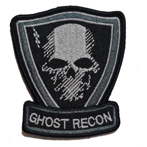 GHOST RECON PATCH - SİYAH-BEYAZ