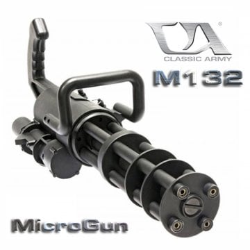 M132 Micro gun Döner namlu Airsoft Makinalı