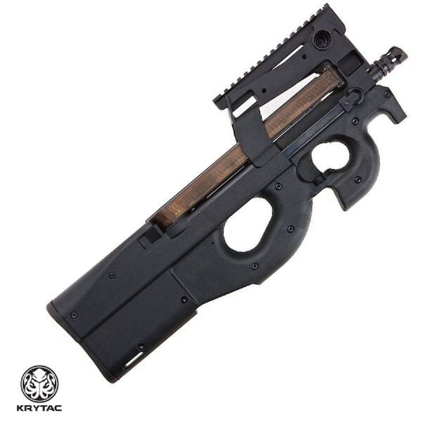 KRYTAC P90 SMG EMG FN Siyah AEG Airsoft Tüfek