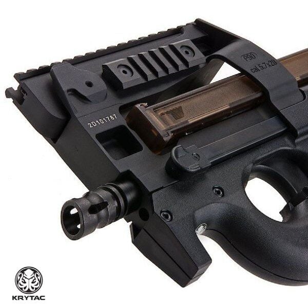 KRYTAC P90 SMG EMG FN Siyah AEG Airsoft Tüfek