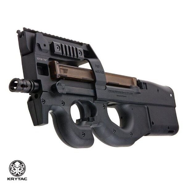 KRYTAC P90 SMG EMG FN Siyah AEG Airsoft Tüfek