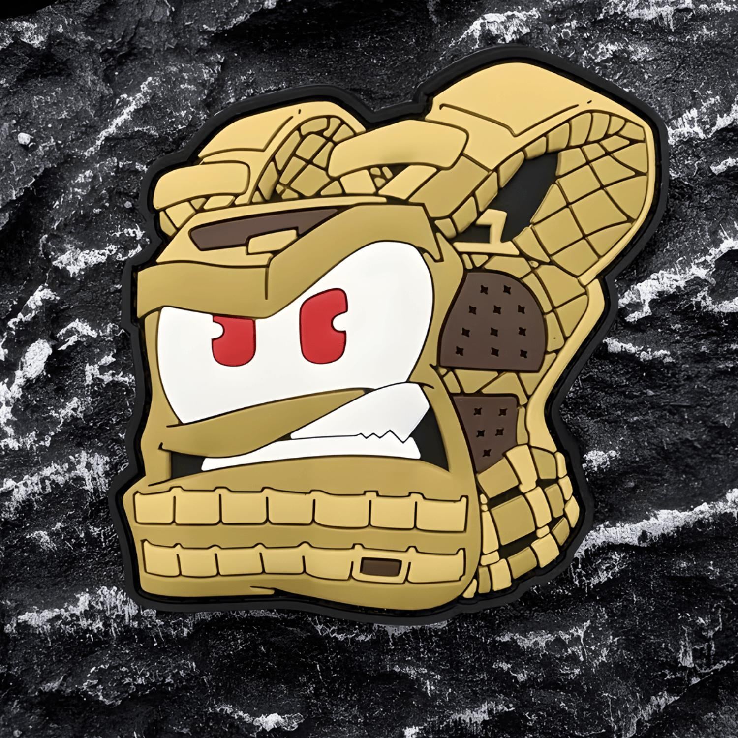 DA 3D PVC Patch ''ANGRY VEST'' Tan Çöl Rengi DA-NAS-130