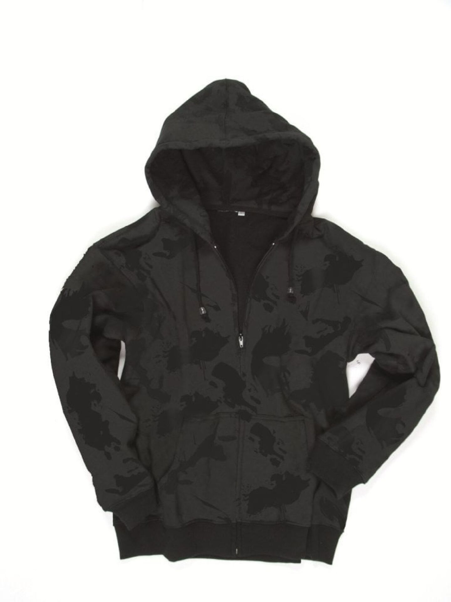 STURM SIYAH KAMO KAPSONLU POLAR XL