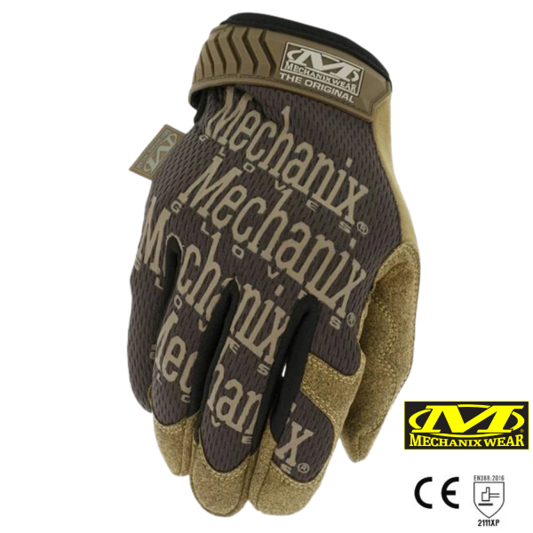 Mechanix Wear® Orginal Brown Performance Work Eldiven (Kahve) MG-07