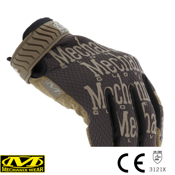 Mechanix Wear® Orginal Brown Performance Work Eldiven (Kahve) MG-07