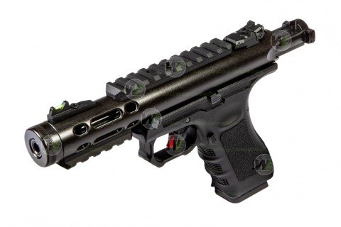 WE GALAXY BK Glock/Ruger HYBRID GBB Airsoft Tabanca Siyah