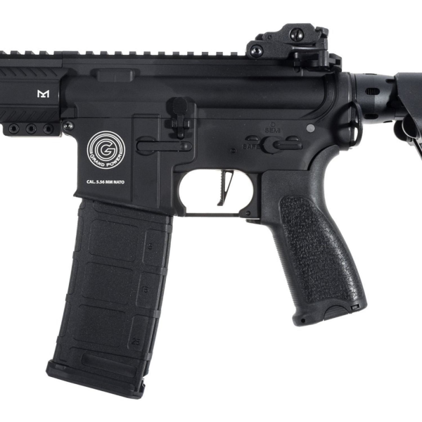 Delta Armory Grand Power AR15 MLOK SHORT ALPHA PIL SARJ SET Airsoft Tüfek / Siyah DA-GP-A13