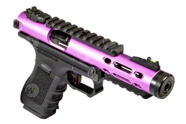 WE GALAXY PL Glock/Ruger Hybrid Purple GBB Airsoft Tabanca