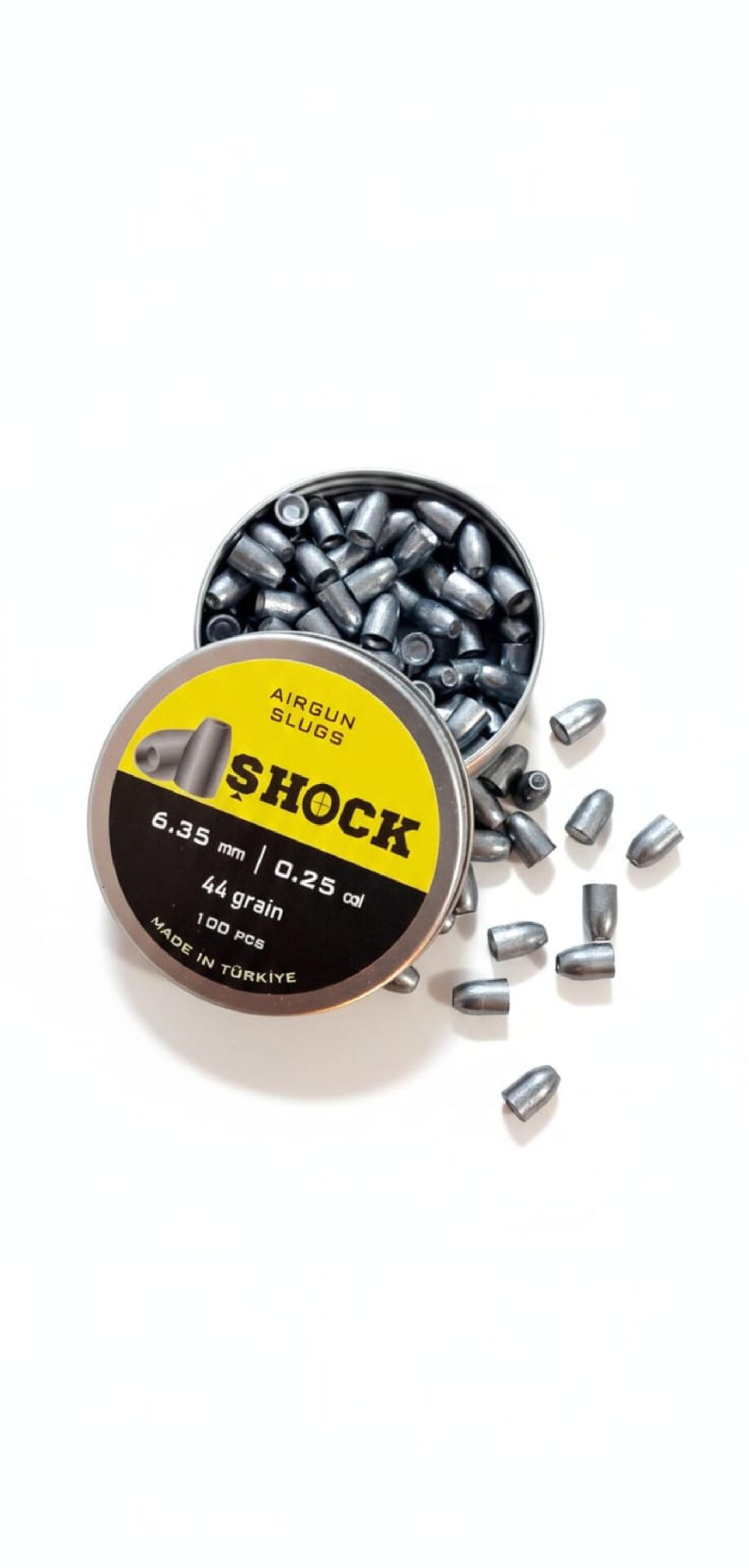 Shock Solid Bullet 6.35 mm 44 Grain 100 PCS Havalı Saçma