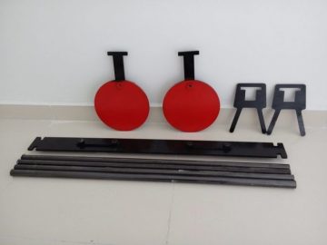 İkili 20cm Çaplı Yuvarlak Gong Hedef