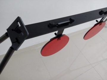 İkili 20cm Çaplı Yuvarlak Gong Hedef