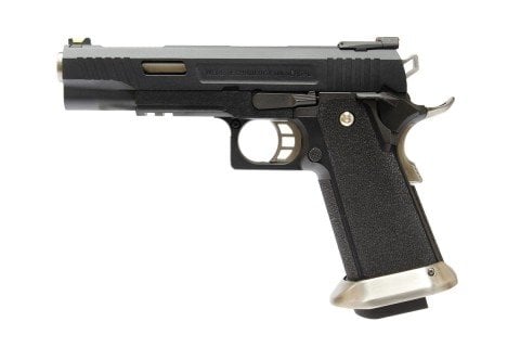 WE Hi-Capa Force 5.1 BK - GBB FULL METAL Airsoft Tabanca Siyah