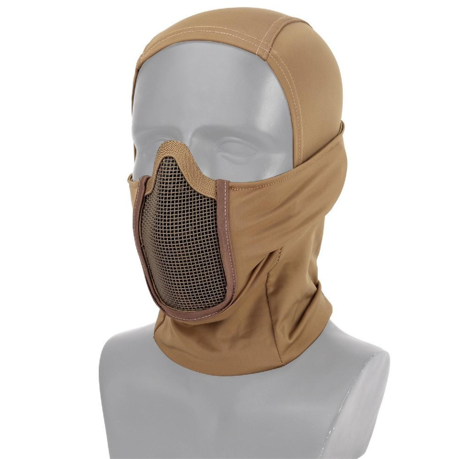 DeltaArmory Telli Balaklava - AGIZ KORUMA -TAN - Buğu Önler GT-MAS-01-TAN