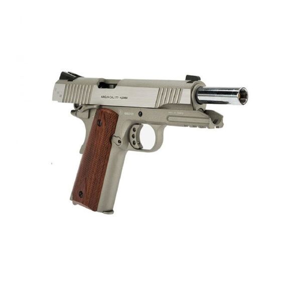 CYBERGUN SwissArms COLT1911 TR Gümüş 4.5MM Havalı Tabanca 288508