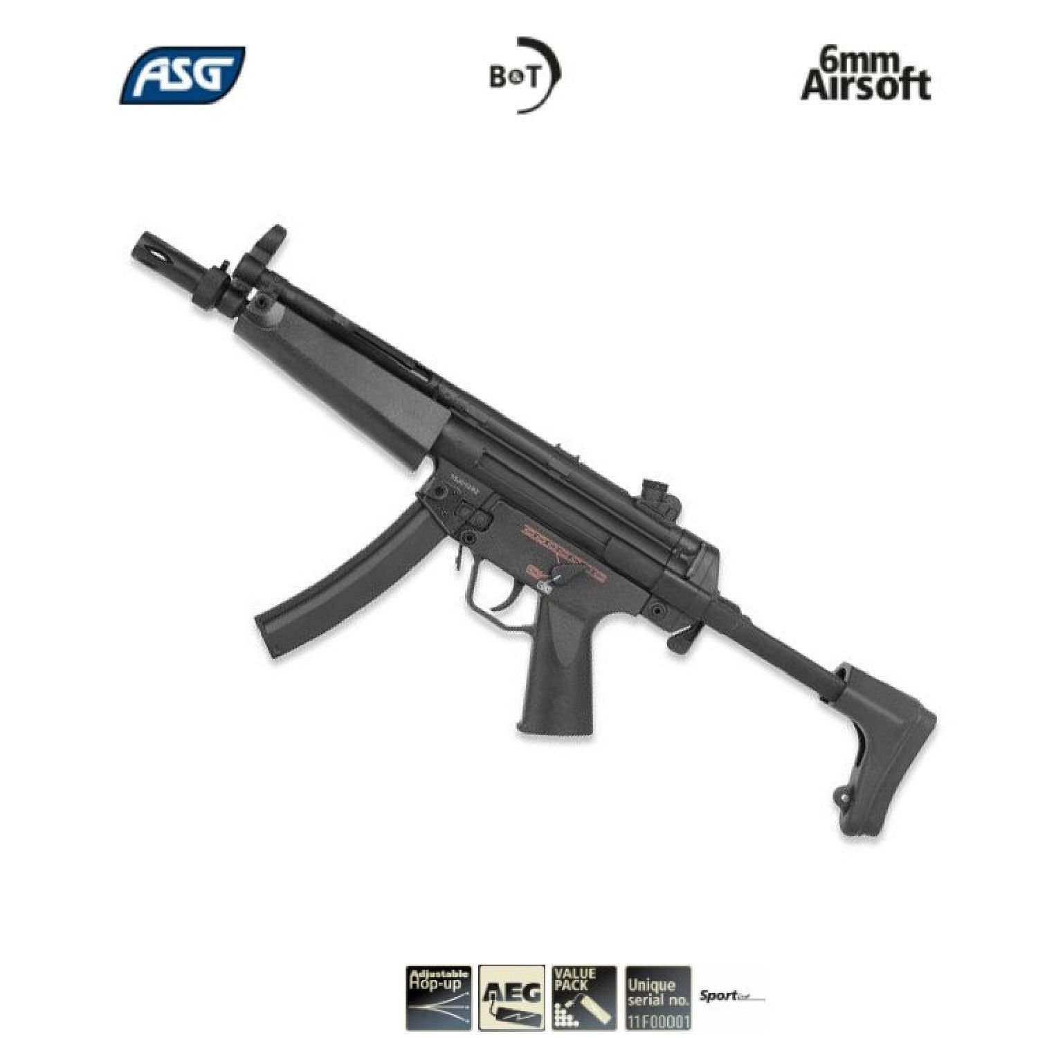 ASG MP5 A5 AEG Airsoft Tüfek