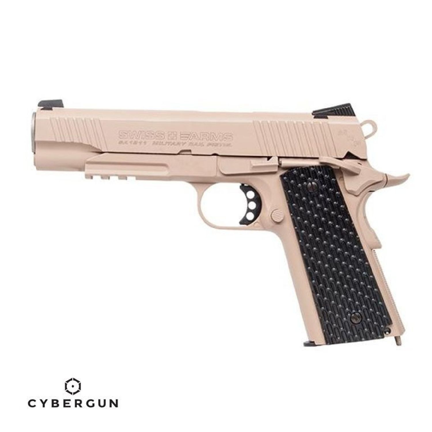 CYBERGUN Swiss Arms 1911 M.Rail 4.5MM Havalı Tabanca 288507
