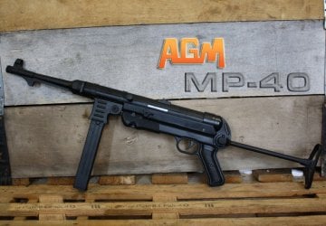 Matrix MP007 MP40 WWII Full Metal Airsoft AEG Tüfek
