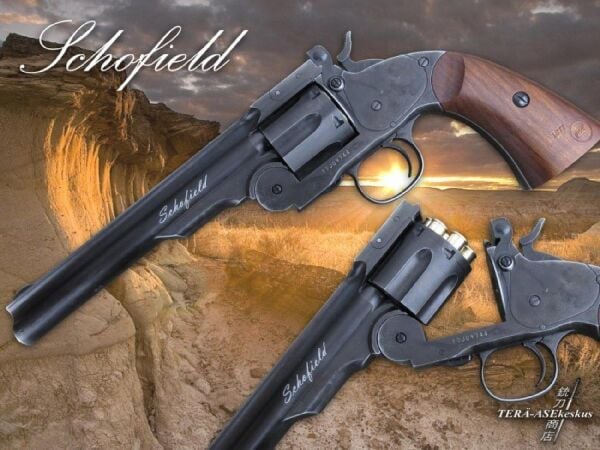 ASG SCHOFIELD AGING/ESKİTME AĞAÇ KABZELİ HAVALI TABANCA
