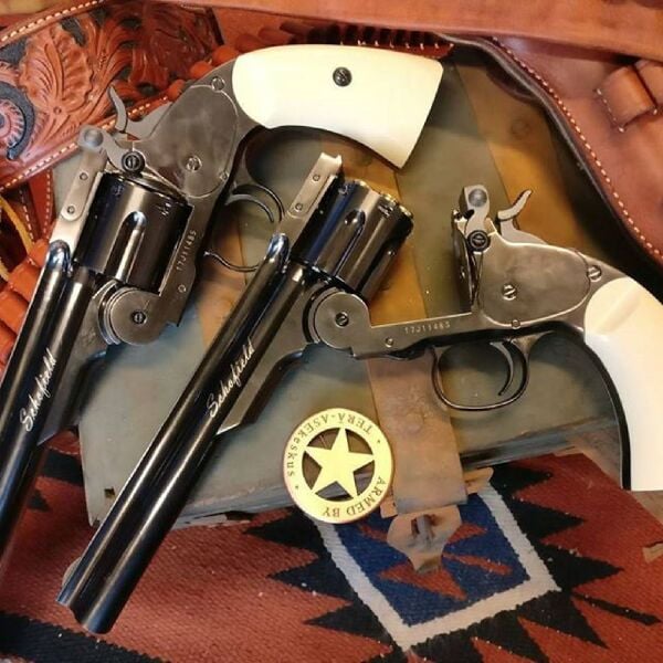 ASG SCHOFIELD STEEL FİLDİŞİ KABZELİ 6'' TOPLU HAVALI TABANCA