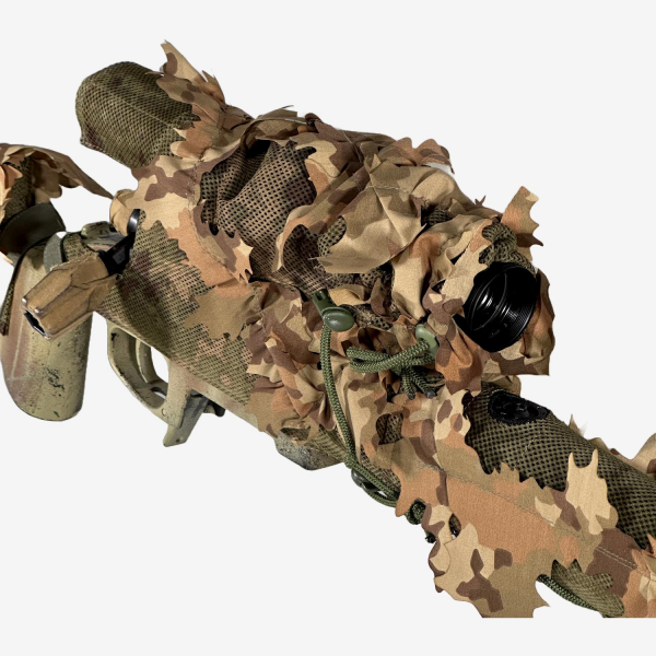 KMCS Rifle Wrap (TAC41) 3D Yapraklı Tüfek Kamuflaj Kılıfı - Next Gen Brown