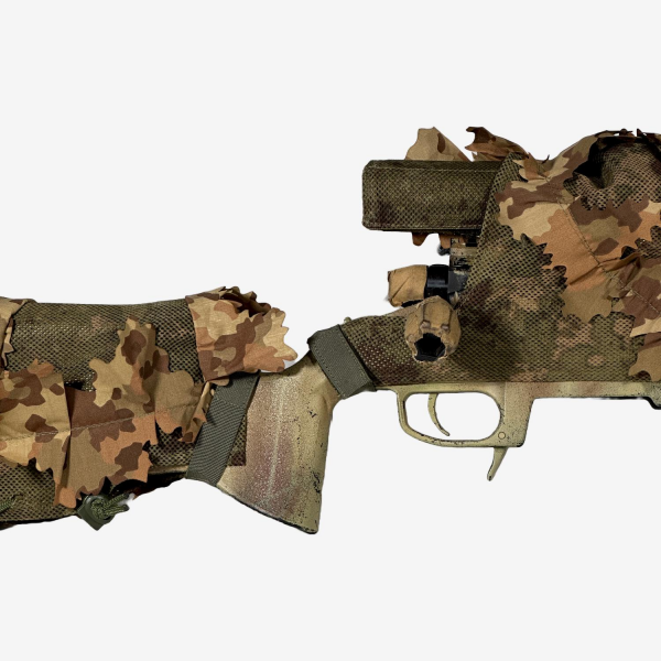 KMCS Rifle Wrap (TAC41) 3D Yapraklı Tüfek Kamuflaj Kılıfı - Next Gen Brown