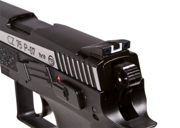 ASG CZ75 P07 DUTY Blowback Havalı Tabanca ÇİFT RENK
