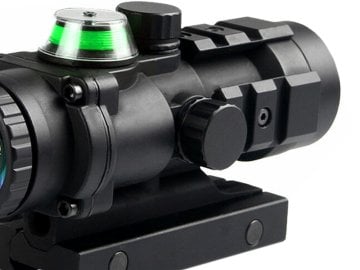 BURRIS Tipi 3x32 Green Chevron Reticle Optik-Siyah ISG9140GB