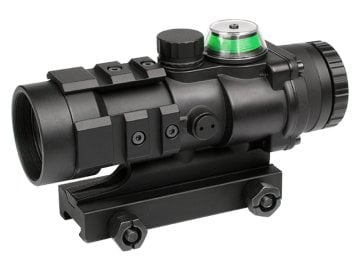 BURRIS Tipi 3x32 Green Chevron Reticle Optik-Siyah ISG9140GB
