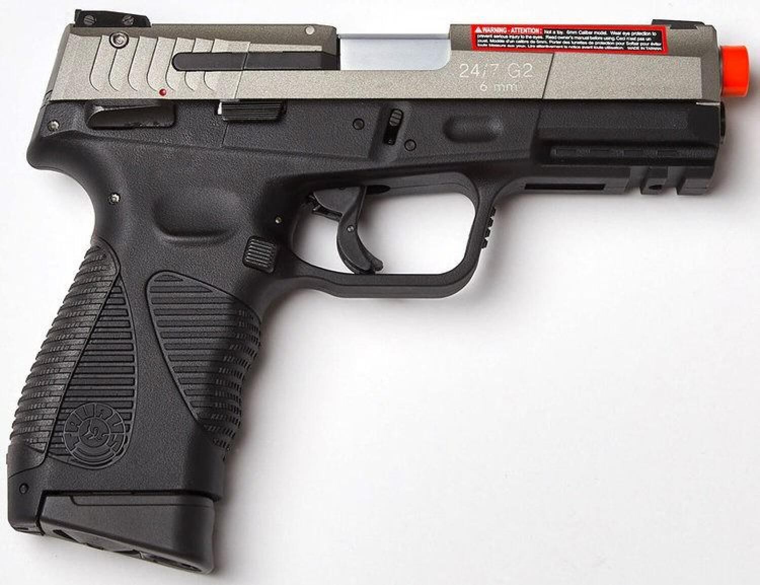 CYBERGUN Taurus 24/7 G2 DT Gümüş Airsoft Tabanca 210528