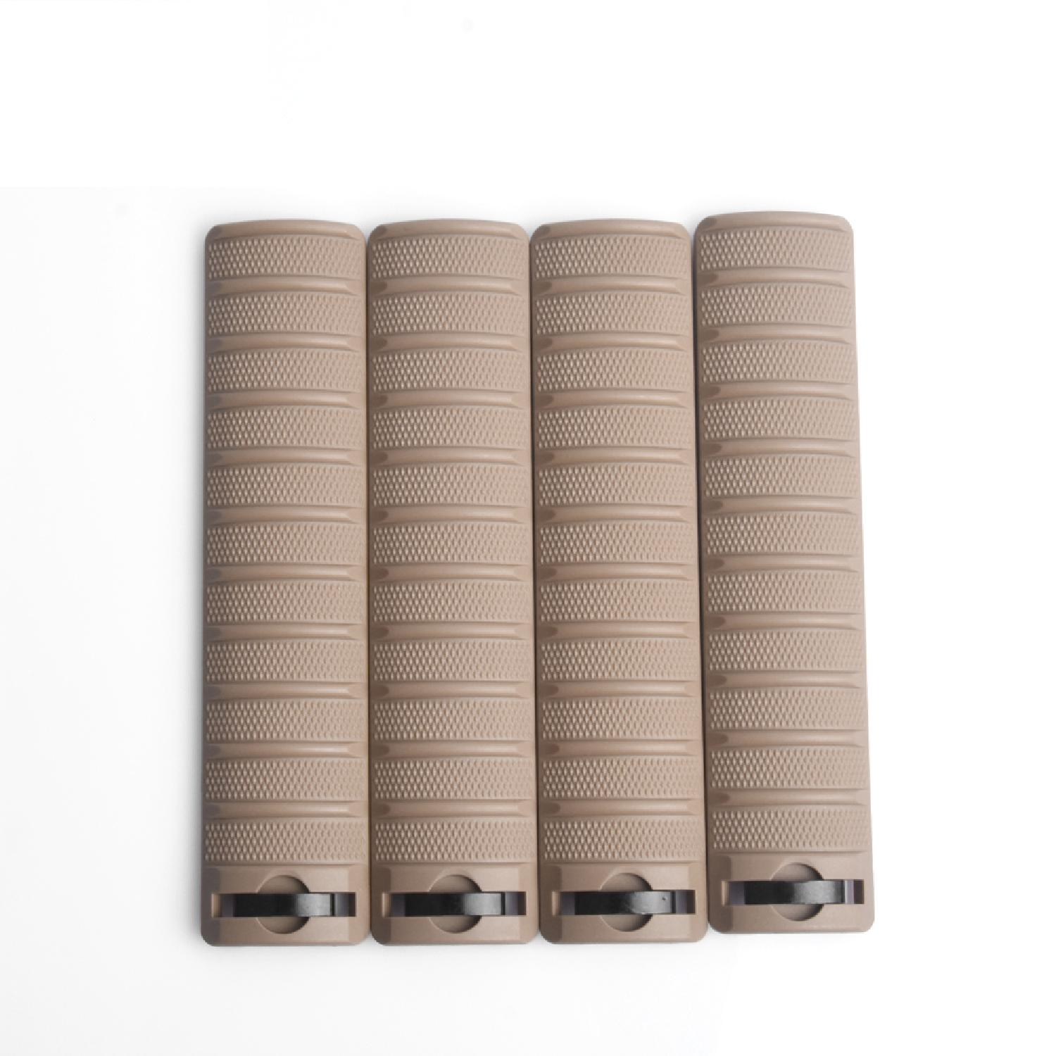 MP TAKTIK Knights Armament II RAY KORUMA TAN Metal Klips 4lü SET MP02015-DE
