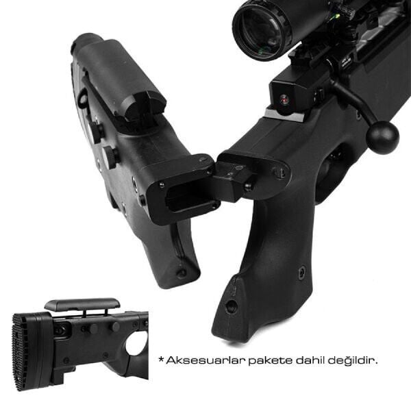 Novritsch SSG96 MK2 Black M220 Airsoft Sniper Tüfek