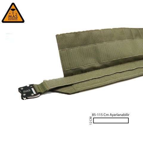 GÖREV KEMERİ PEDLİ 1453 Haki MAS-12 12-20