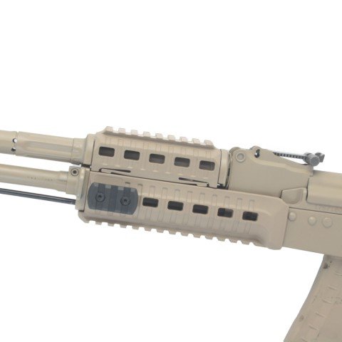DLG M-LOK KUNDAK UYUMLU 3 SLOT SIYAH PIKATINI RAYI
