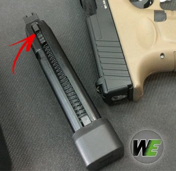 WE Glock Serileri Parça #64 Şarjör BB Sürücü - BB Follower