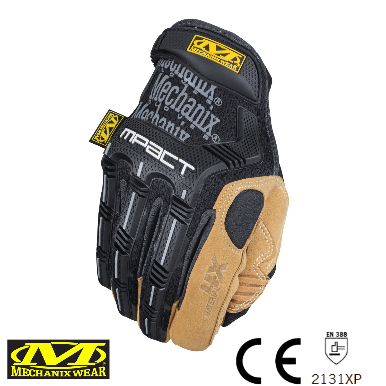 Mechanix Wear M-Pact 4X KORUMALI ELDIVEN SIYAH-TAN MP4X-75
