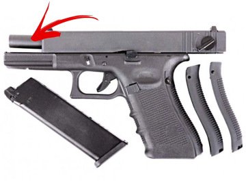 WE G18 Parca #39 Glock18 Dıs Namlu