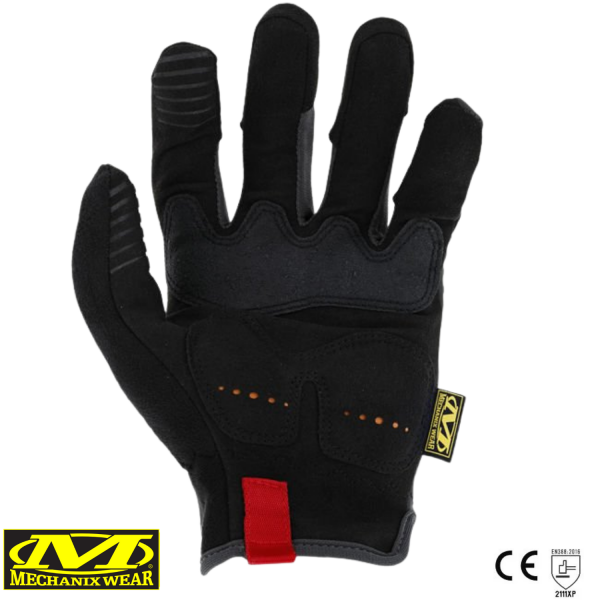 Mechanix Wear® M-Pact Open Cuff Eldiven (Siyah/Gri) MPC-58