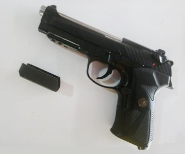 WE M92 WE904 SILVER NAMLU GBB AIRSOFT TABANCA