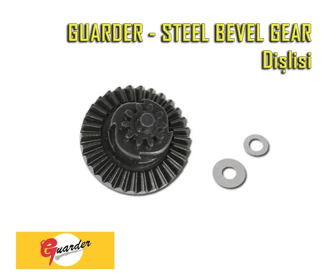 GUARDER Steel Bevel Gear Dişlisi