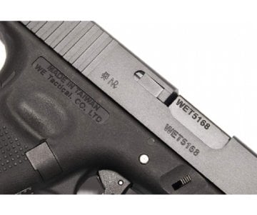 WE G19 GLOCK 19 GEN3 SİYAH GBB AIRSOFT TABANCA