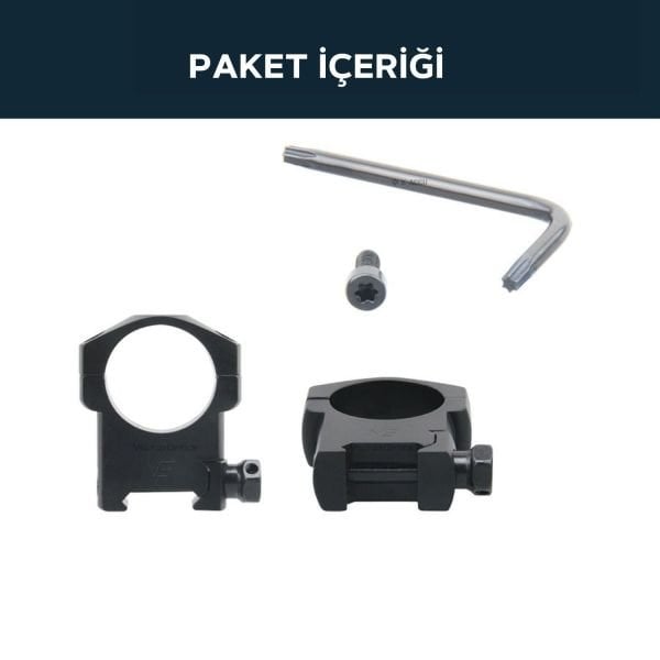 (SCTM-08) 30mm Mark Yüksek Dürbün Ayağı