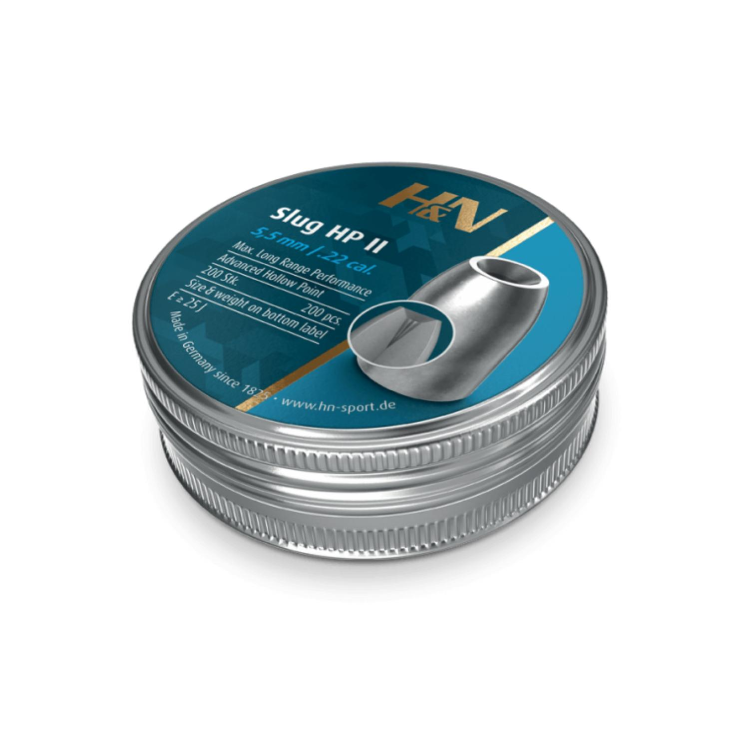 H&N Slug HP II 5,51mm 27gr 200'lü Havalı Saçma